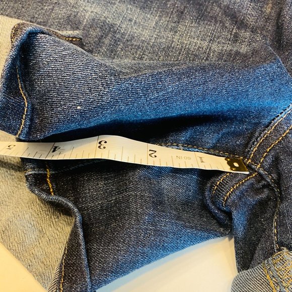 Joes Jeans Denim Shorts Women Roll Cuff Size 31 Waist - Picture 9 of 10